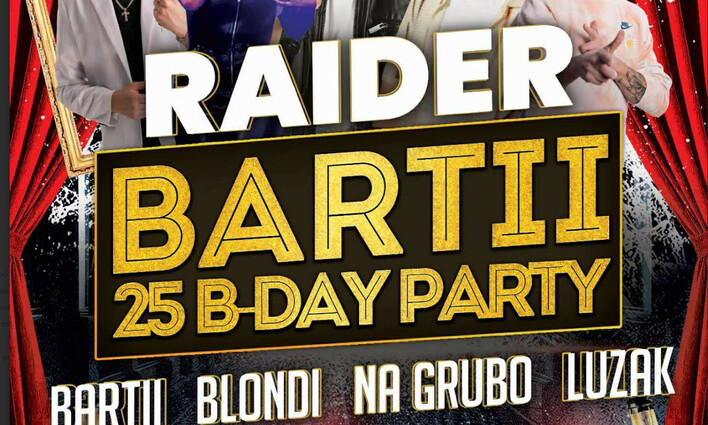 Bartii obchodzi 25. urodziny w Clubie Fantazja podczas wielkiej imprezy z gwiazdami disco polo