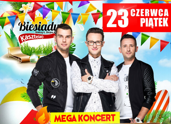 Zespół Playboys w Biesiadach Kasztelan: Wielki powiew energii disco polo na rozpoczęcie wakacji