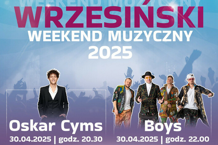 Boys zagrają we Wrześni w majówkę 2025! Legenda disco polo wraca na scenę z przebojami ”Jesteś szalona” i nie tylko

