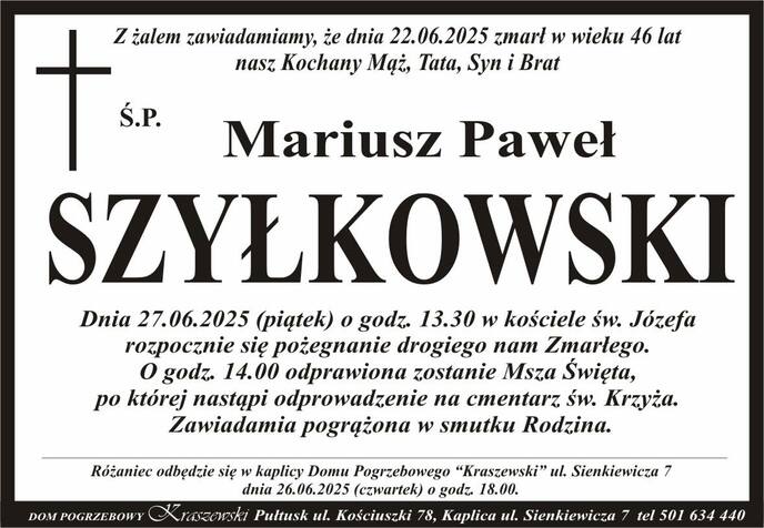Branża disco polo w żałobie. Wiemy, kiedy odbędzie się pogrzeb Mariusza Szyłkowskiego z zespołu Blue Boys

