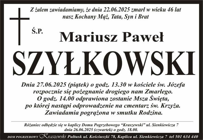 Branża disco polo w żałobie. Wiemy, kiedy odbędzie się pogrzeb Mariusza Szyłkowskiego z zespołu Blue Boys


