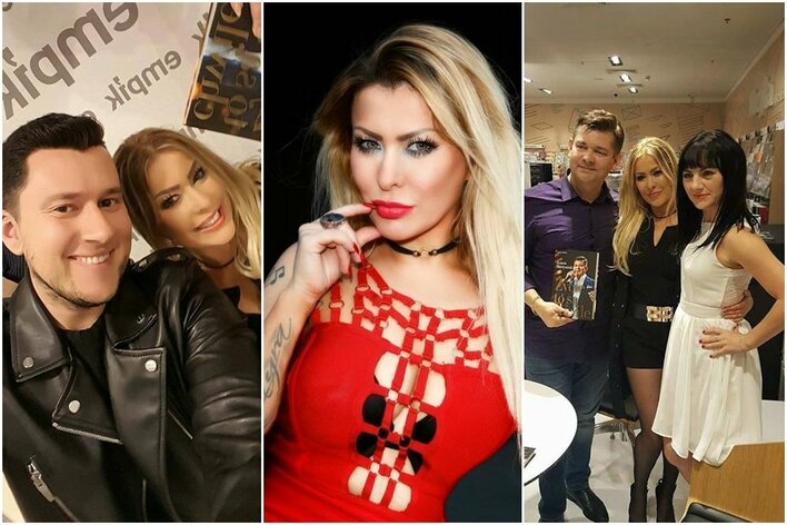 Cayra pojawiła się na spotkaniu autorskim z Zenkiem Martyniukiem. Wyglądała oszałamiająco!