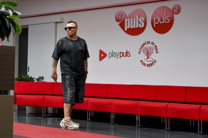 Czadoman przyłapany przy Telewizji Puls! To będzie wielki projekt? 