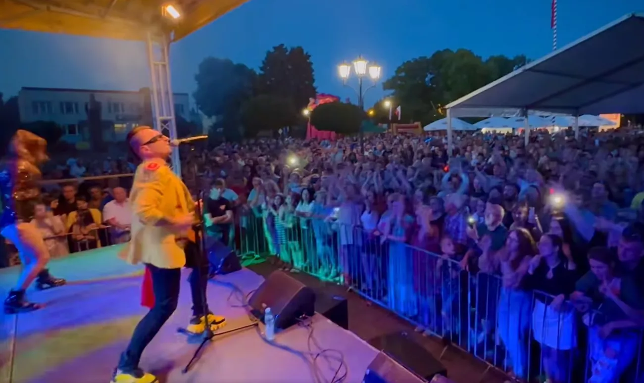 Czadoman robi czad na scenie w Kurowie!