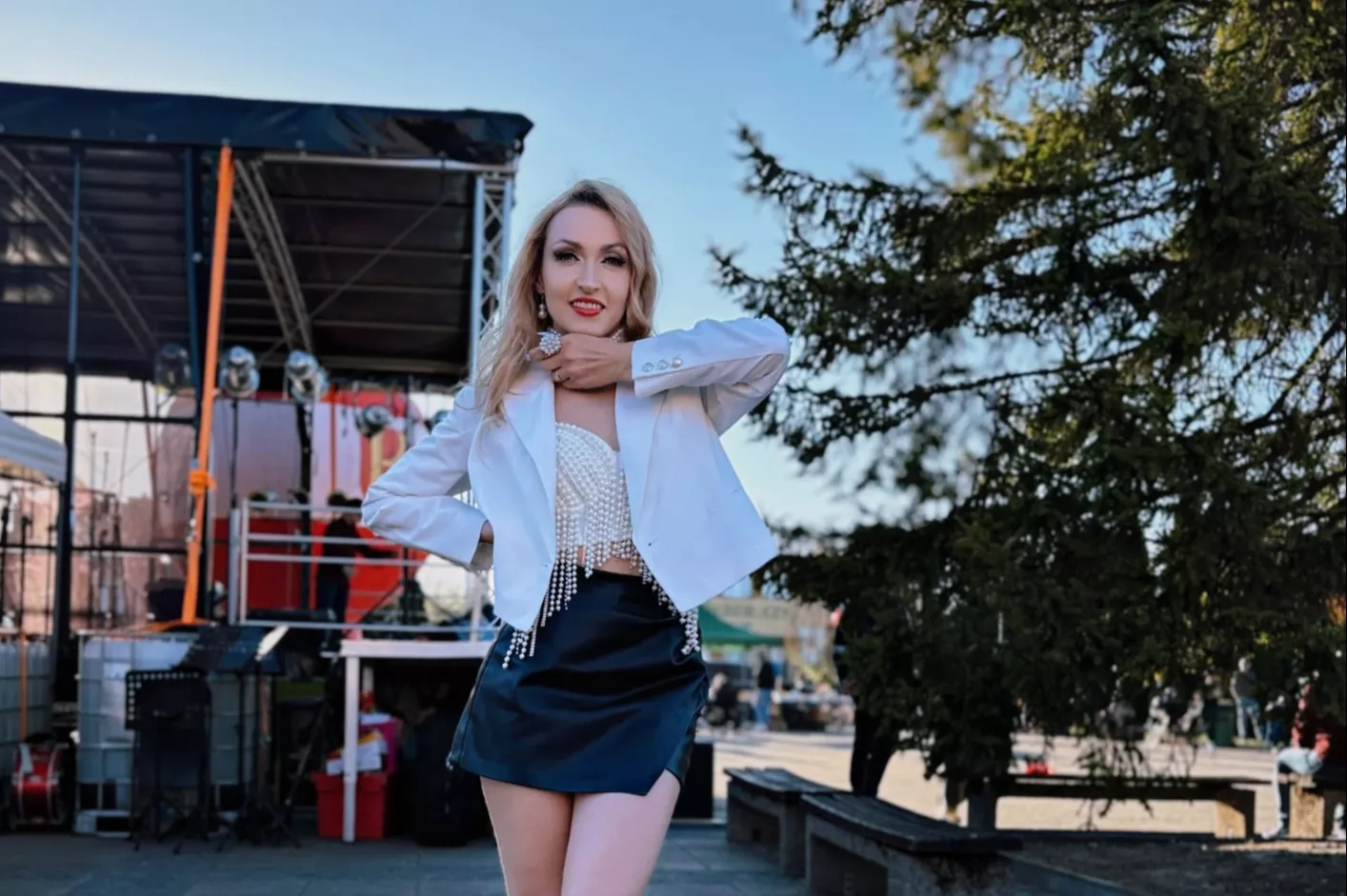 Czy to najgorętsza stylizacja Roksany Skynovej? Wokalistka disco polo pokazała mocny look