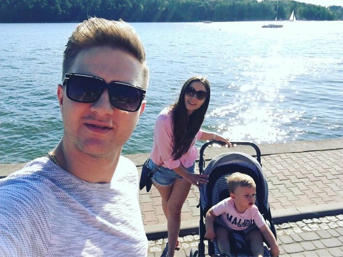 Daniel (Piękni i Młodzi) z synem i z żoną! Wyglądają przeuroczo! Zobaczcie sami!