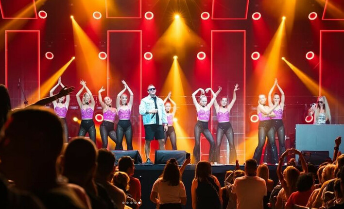 Dawid Narożny Piękni i Młodzi skradł show na Disco Ostróda 2024: Niezapomniany Występ!
