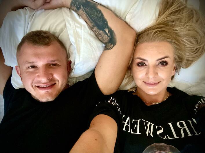 Dawid Narożny szczęśliwie zakochany! Joanna i Marcelek dają mu dużo szczęścia!