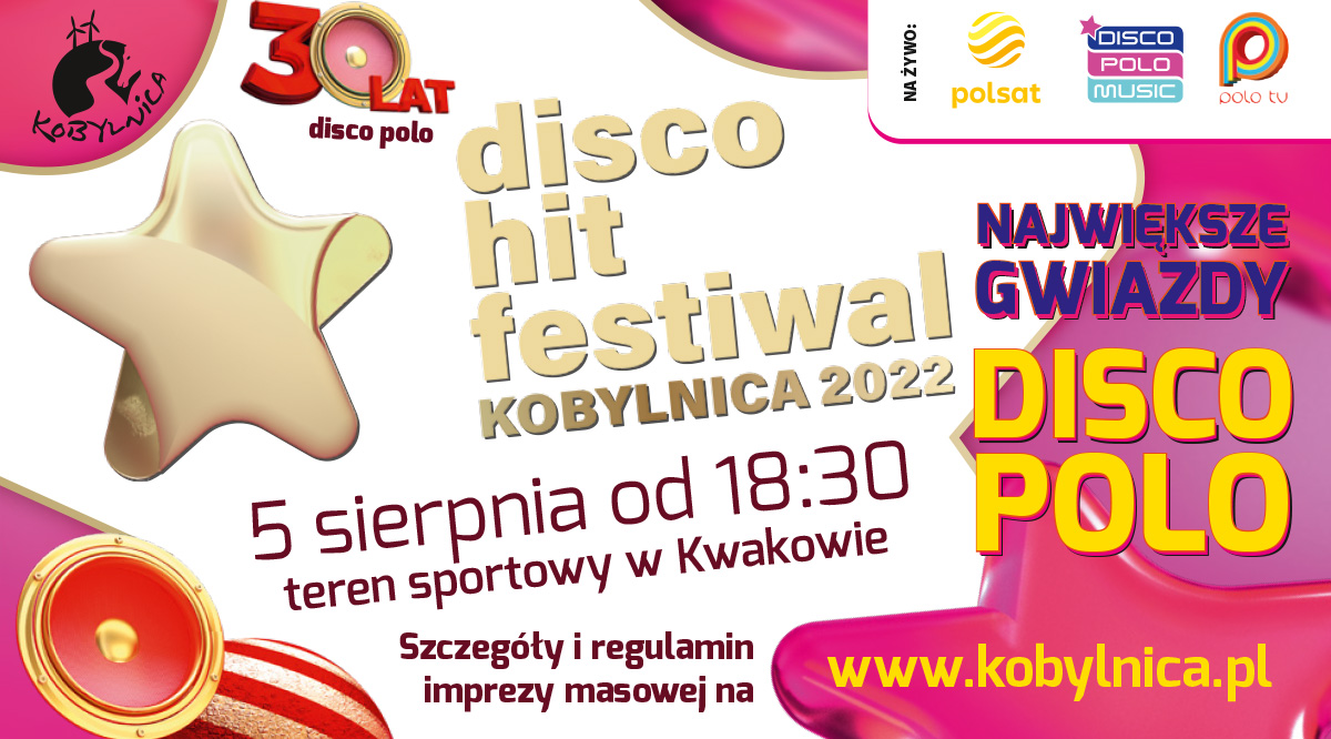 Disco Hit Festival Kobylnica 2022! Znamy listę WSZYSTKICH wykonawców! Czym ZASKOCZĄ?! Największe wydarzenie w disco polo zbliża się wielkimi krokami! 
