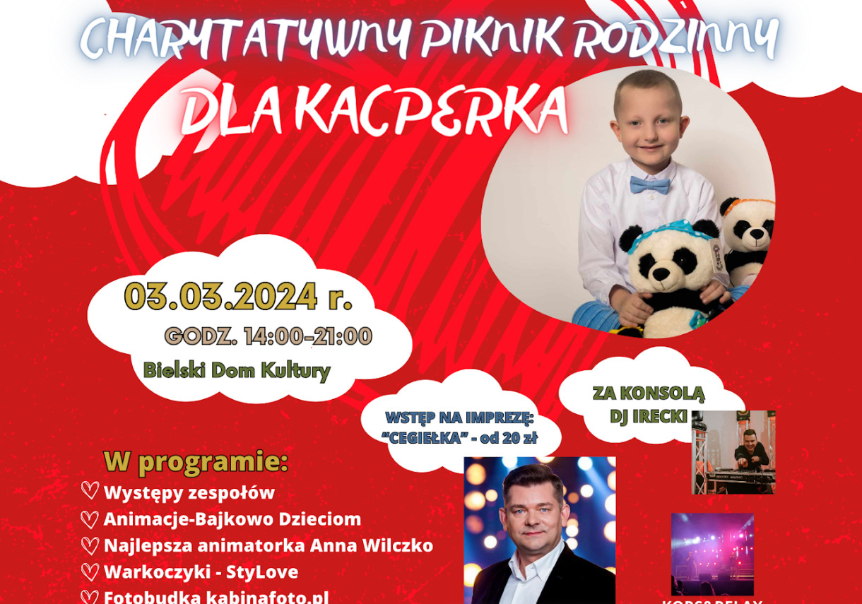 Disco Polo i Hip-Hop Razem dla Kacpra: Wielki Charytatywny Piknik Rodzinny w Bielsku Podlaskim