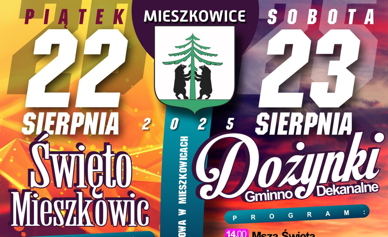 Disco polo rozbrzmi w Mieszkowicach – MiłyPan wystąpi na dożynkach 23 sierpnia