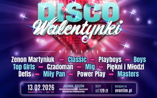 Disco Walentynki 2026 już w lutym! Największe gwiazdy disco polo zagrają w Jasionce