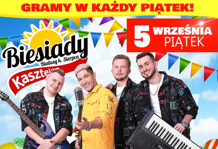 Discoboys rozgrzeją Biesiady w Białasach! Wyjątkowy koncert już dziś 5 września! 