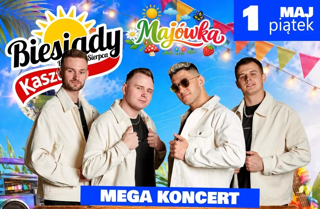 Discoboys zagrają 1 maja w Białasach koło Sierpca. Mega Koncert na majówce w Biesiadach Kasztelan