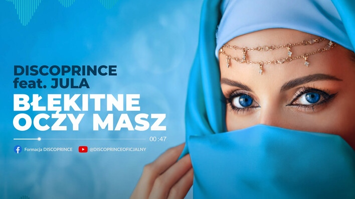 DiscoPrince i Jula w piosence ”Błękitne oczy masz” – ten duet podbije serca fanów disco polo?

