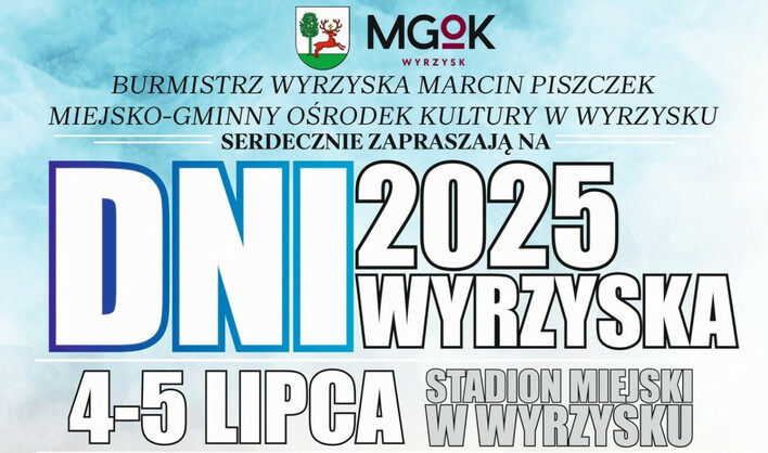 Dni Wyrzyska 2025 przyciągną tłumy! Zagrają Skolim, Bischin, Narożny i Napoli! 