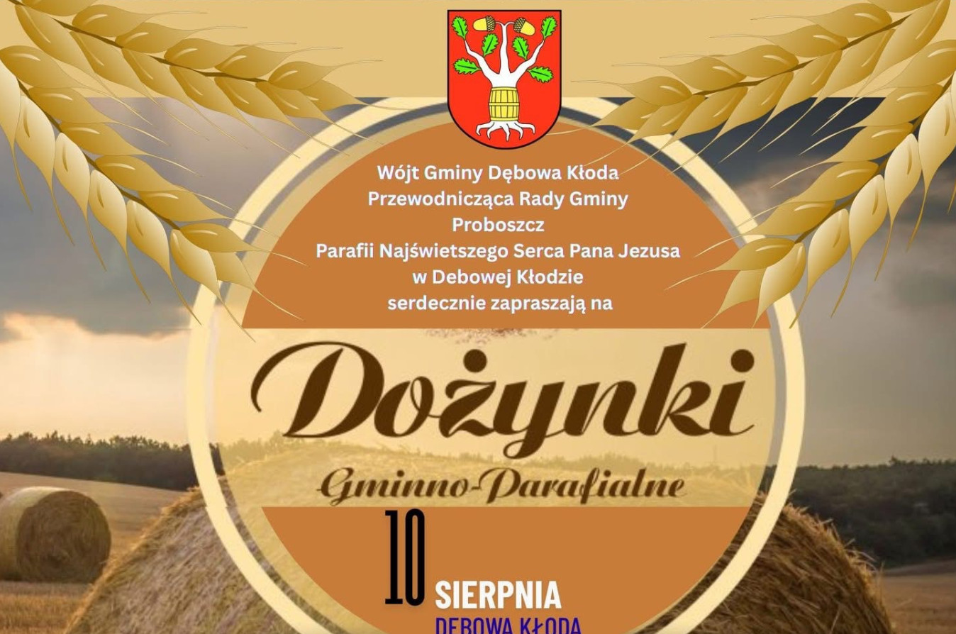 Dożynki Dębowa Kłoda 2025 z zespołem Skaner
