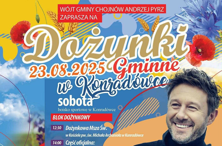 Dożynki Gminne w Konradowce 2025 z wyjątkowymi koncertami! Zespół Milano na scenie! 