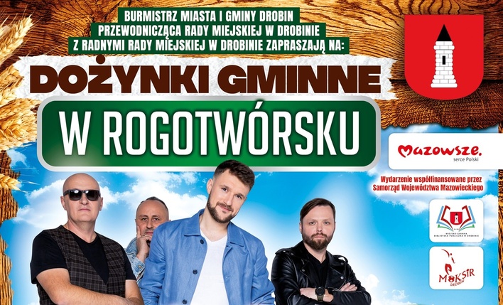 Dożynki Gminne w Rogotwórsku 2025 z koncertem zespołu Defis