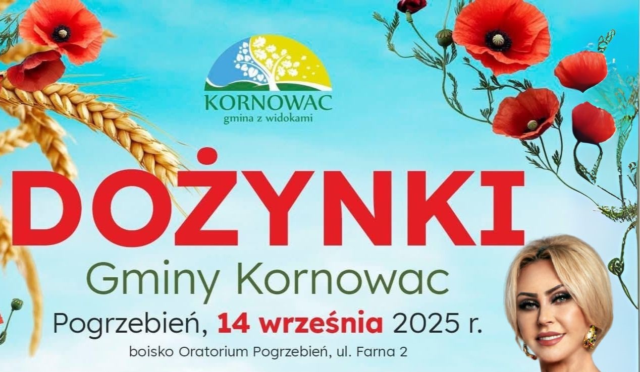 Dożynki Gminy Kornowac z wyjątkowym koncertem Teresy Werner
