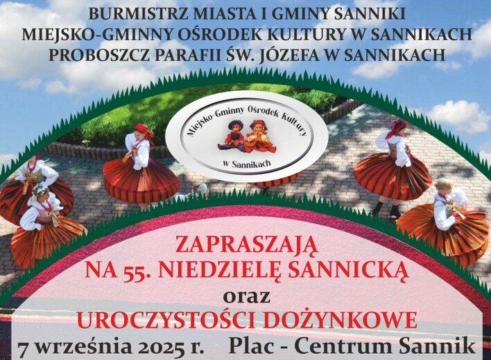 Dożynki i Niedziela Sannicka 2025 w Sannikach