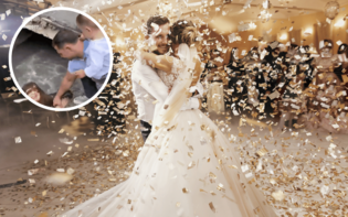 Dramatyczny wypadek na weselu! Mężczyzna z dzieckiem w jednej ręce ratuje kobietę przed utonięciem! Zobacz nagranie, które wstrząsnęło internetem!