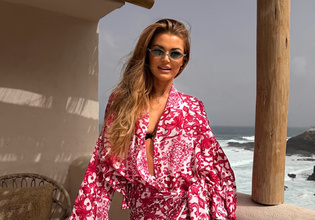 Edyta Folwarska w skąpym bikini na Teneryfie. Gorące zdjęcia znad oceanu