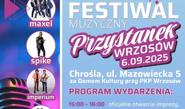 Festiwal Muzyczny Przystanek Wrzosów 2025 z udziałem gwiazd disco polo