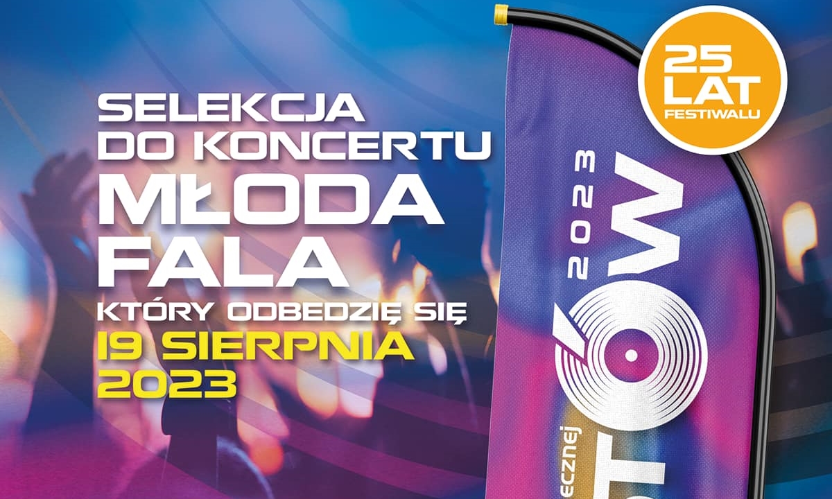 Festiwal Muzyki Tanecznej Augustów 2023 - Młoda fala! Wystąp na najważniejszej imprezie disco polo w tym roku!