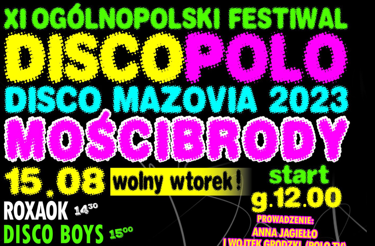 Festiwal Muzyki Tanecznej DISCO MAZOVIA 2023 - Kto Zagra? Oto Lista Gwiazd
