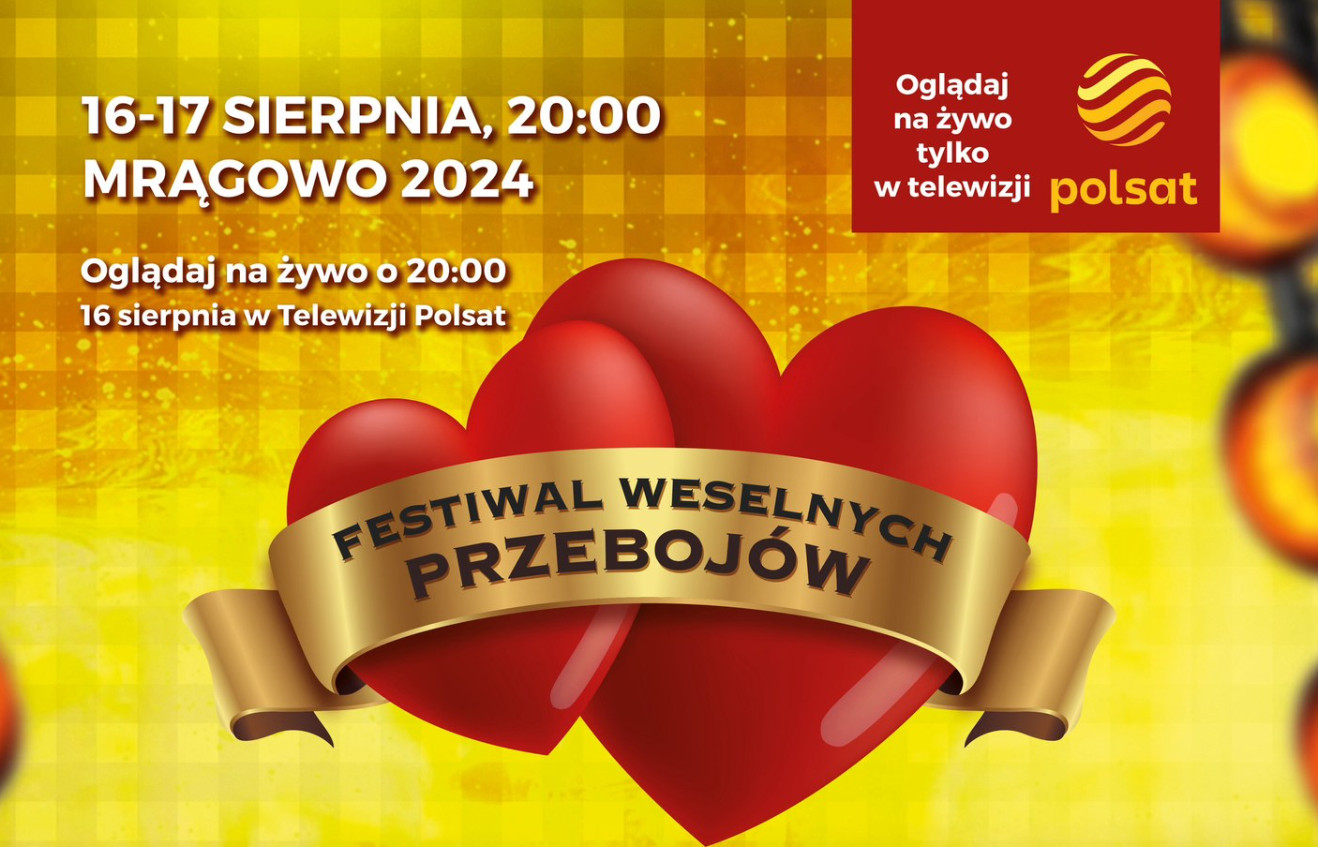 Festiwal Weselnych Przebojów 2024! Najważniejsze informacje, kto wystąpi, bilety, transmisja w TV!