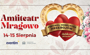 Festiwal Weselnych Przebojów 2026 w Mrągowie. Ruszyła sprzedaż biletów 