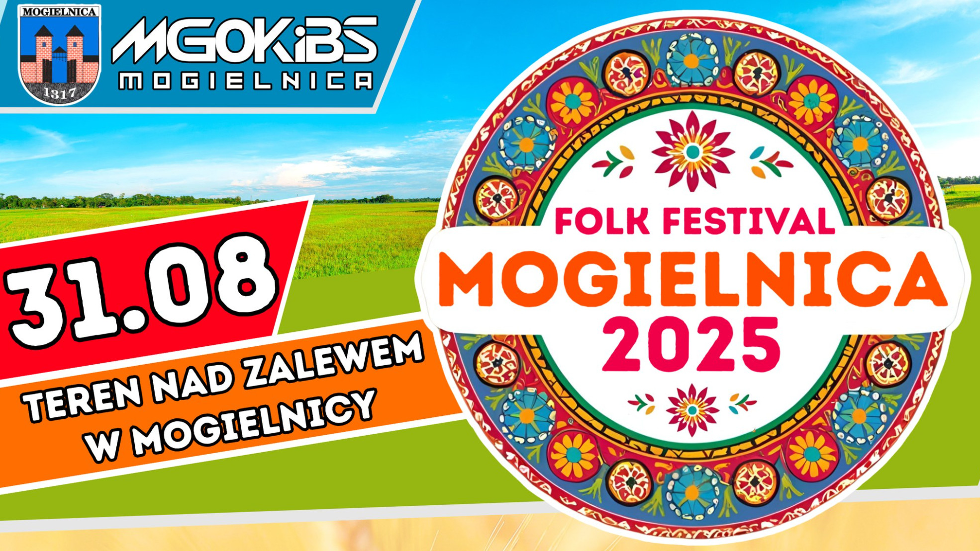 Folk Festival Mogielnica 2025 z udziałem Don Vasyla, Dzika i Szalonego Drużby

