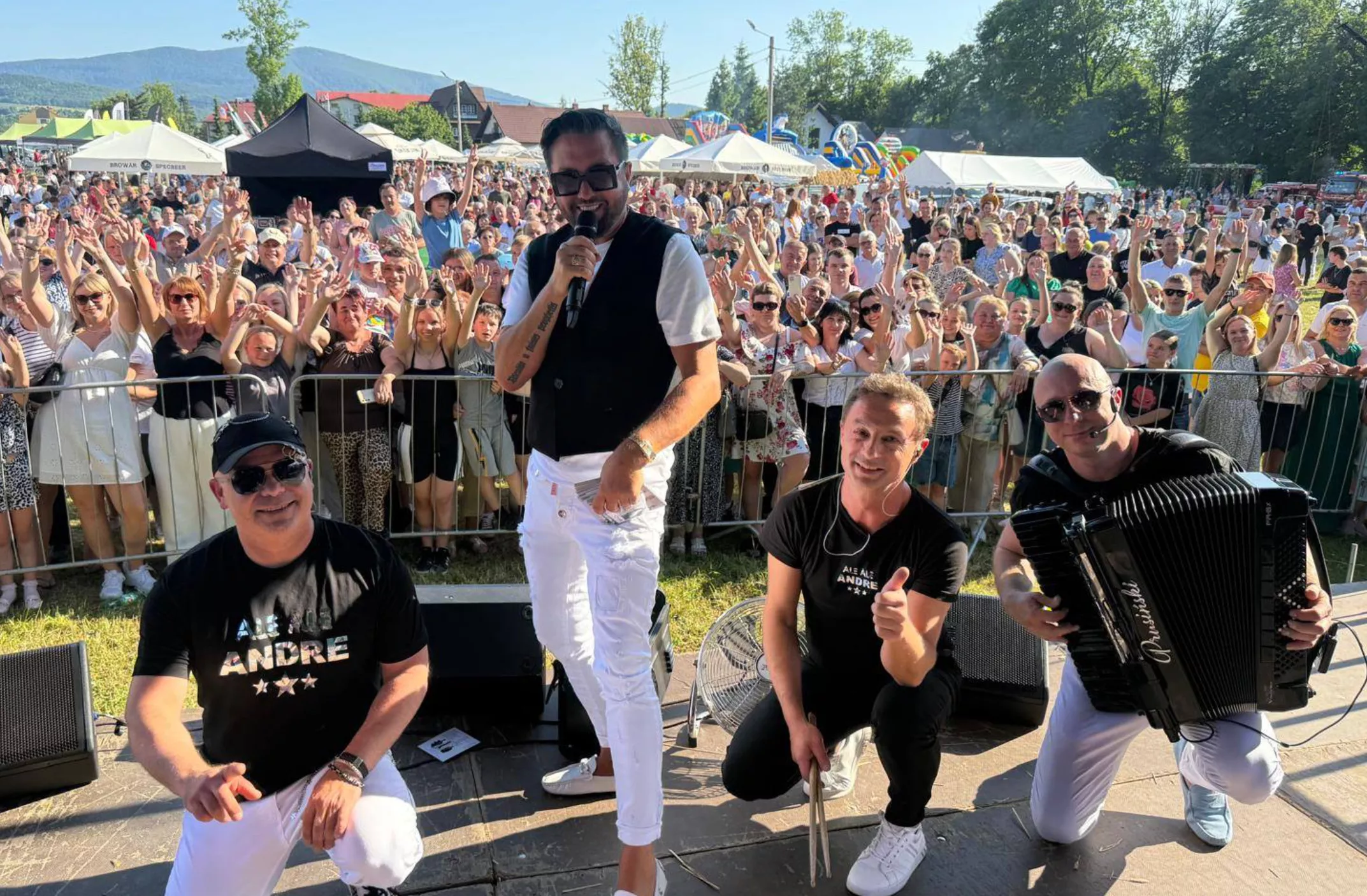 Gdzie zagra Andre w sierpniu 2025? Imponująca lista letnich koncertów artysty disco polo

