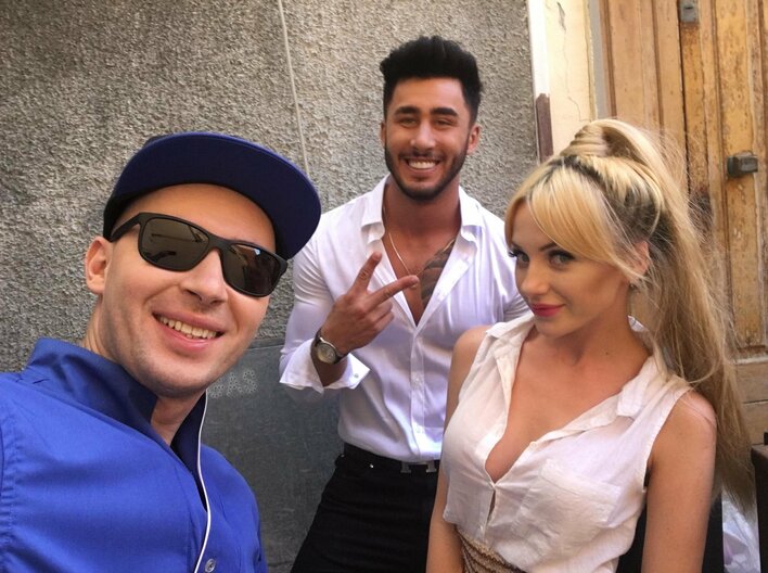 Gesek nagrywa nowy teledysk we Włoszech