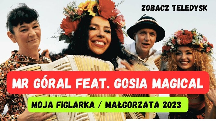 Goha Magical idzie w disco polo?! Wystąpiła w premierze MR GÓRAL feat. Gosia Magical - Moja Figlarka