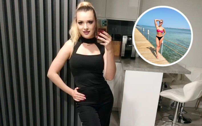 Gorące fotki z wakacji gwiazdy disco polo! Zobacz, jak Lili zachwyca idealną sylwetką na egipskiej plaży!