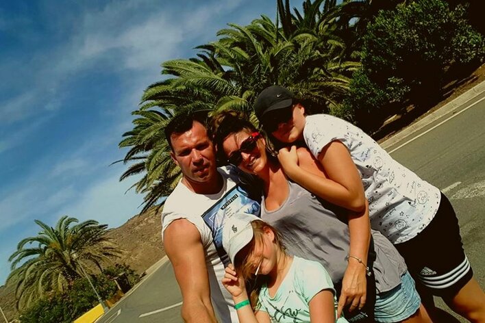 "Gorące pozdrowienia z Wysp Kanaryjskich"- Państwo Drossel na wakacjach!