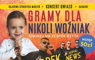 Gramy dla Nikoli Woźniak. Charytatywny koncert z gwiazdami disco polo w Zielonce