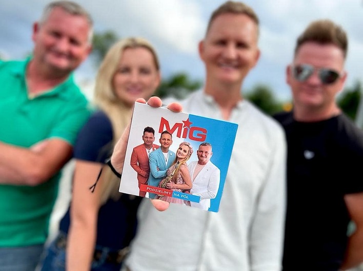 Gratka dla fanów disco polo! Na sklepowe półki trafił najnowszy krążek grupy Mig! Album „Podzielimy na pół„ zawiera same topowe hity rodzeństwa Gwiazdowski