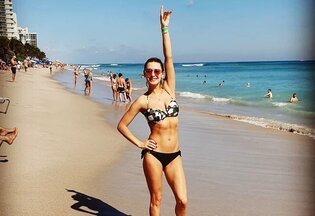 Popularna wokalistka disco polo na siłowni! Justyna Lubas z Top Girls pokazała swoją idealną figurę!