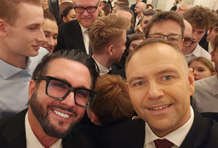 Gwiazdor disco polo Andre spotkał się z prezydentem Karolem Nawrockim