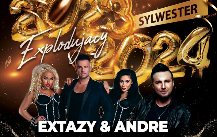 Gwiazdy Disco Polo w klubie Explosion! Na Sylwestra zagrają Andre i Extazy!