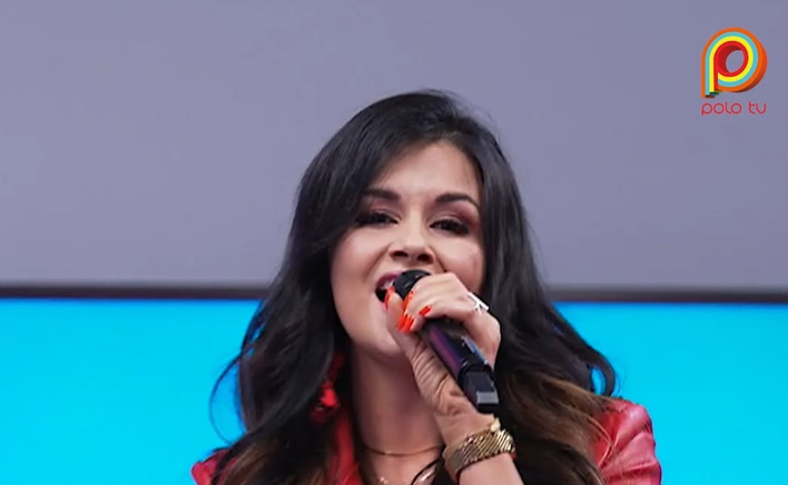 Iness oczarowała w Polo TV. Zjawiskowa kreacja i wykonanie hitu „Oczy migdałowe”