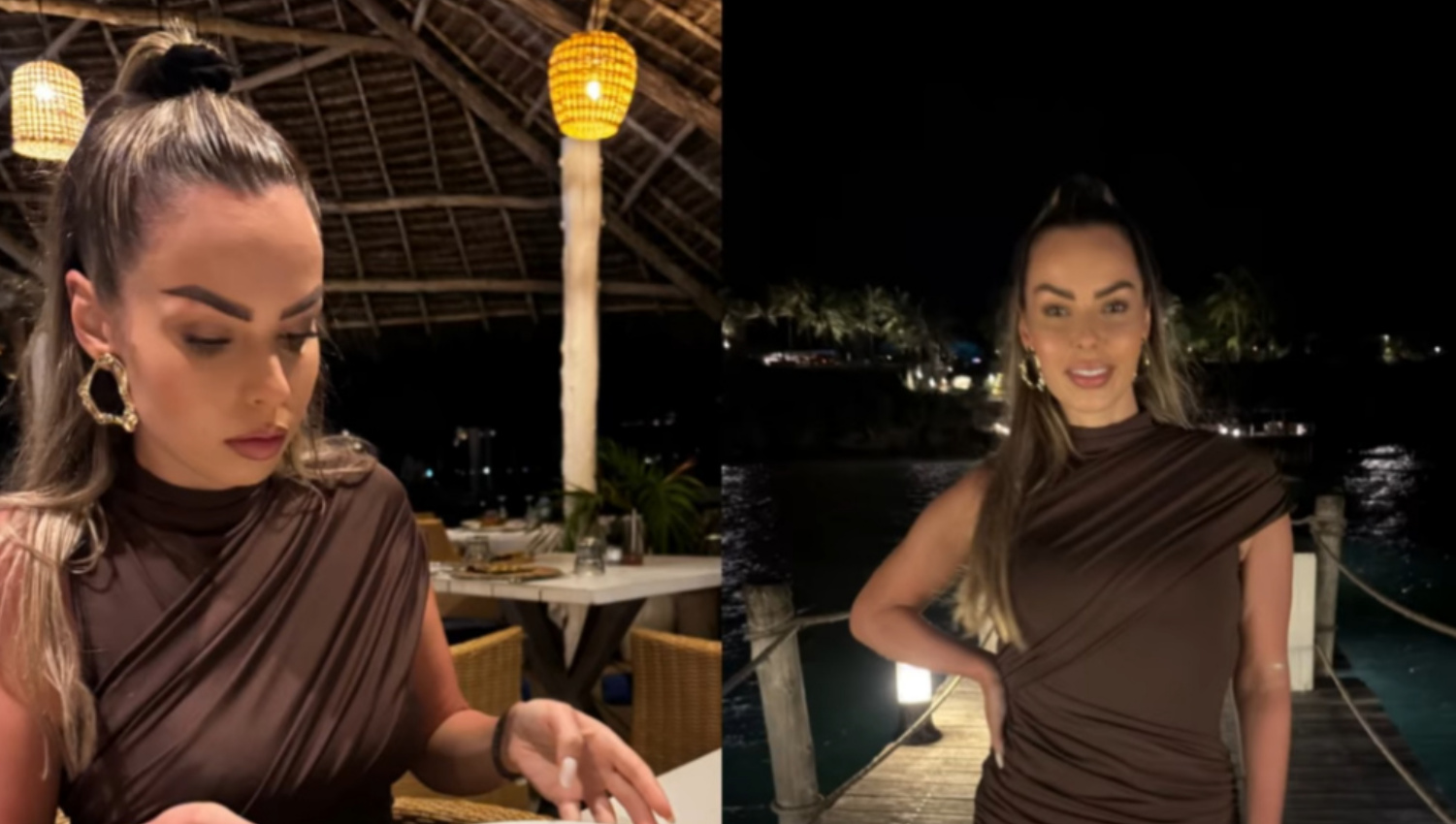 Jak wygląda urlop Pauli Karpowicz-Zimeckiej? Wieczorowa sukienka i nocne ujęcia z wakacji