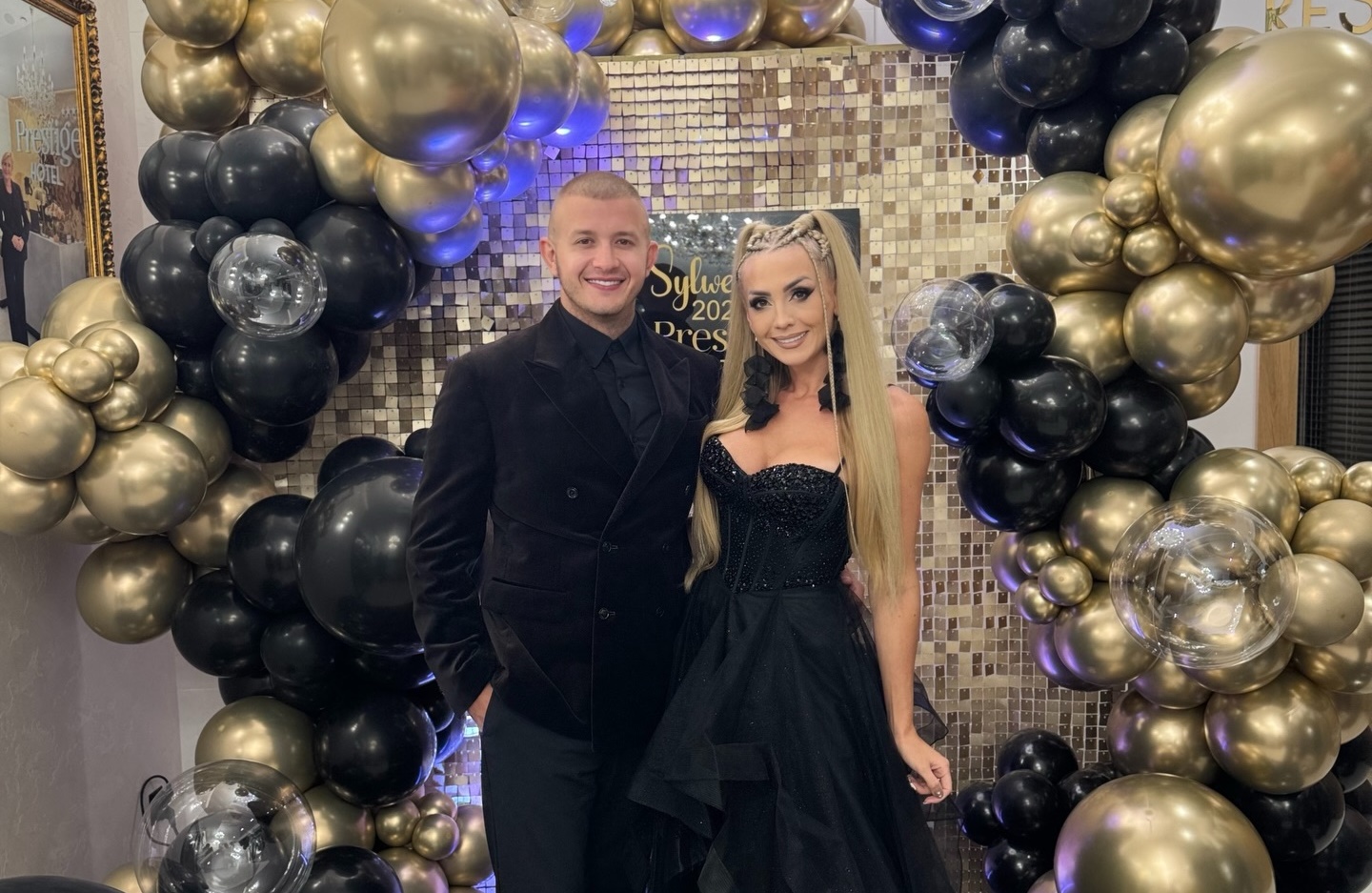 Joanna i Dawid Narożni zachwycili na Sylwestrze 2025. To najlepiej ubrana para w disco polo?