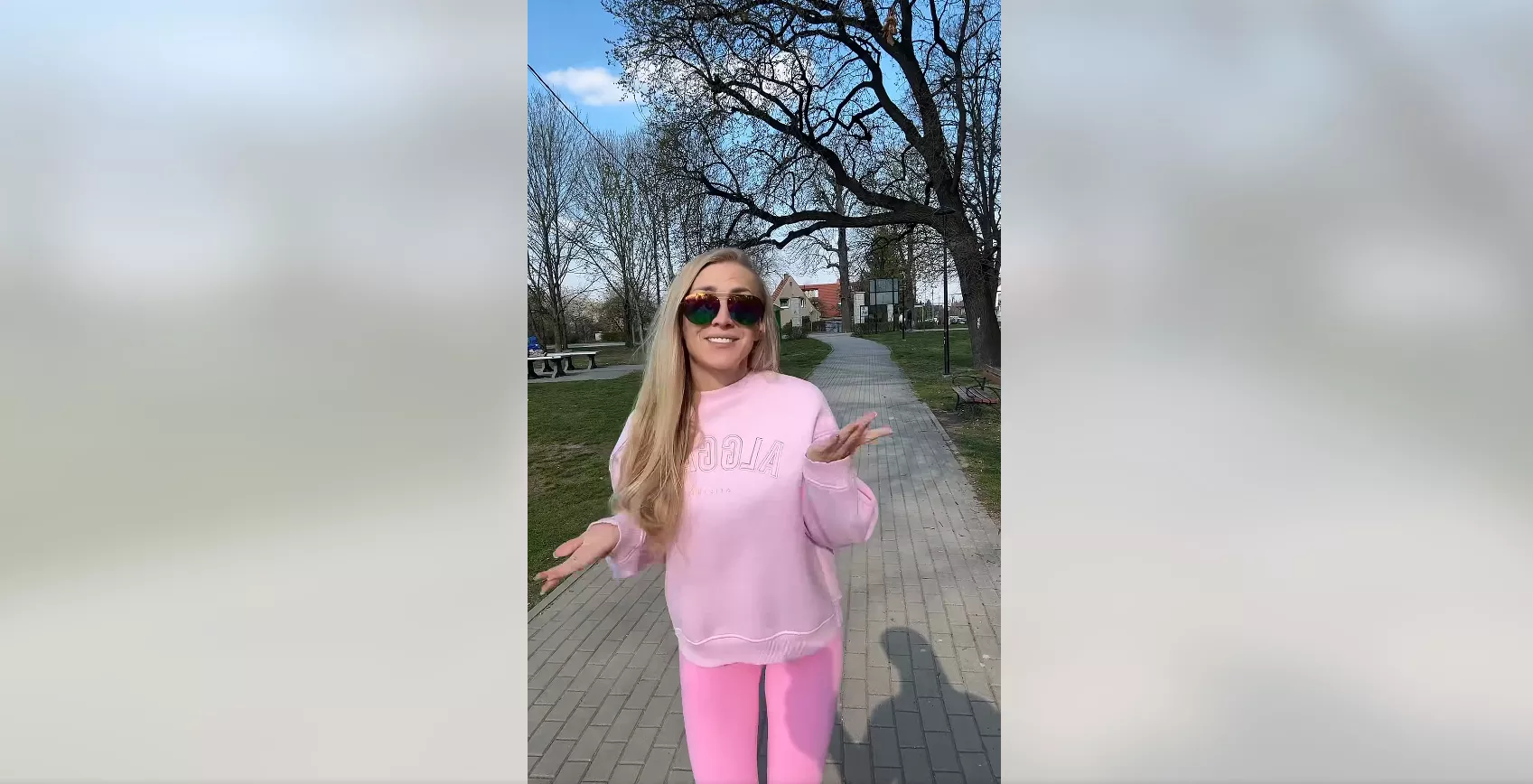 Internet huczy! Joanna Narożna niczym różowa landrynka tańczy do nowości „Tango” Fani zachwyceni?