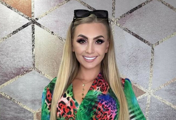 Joanna Narożna w kontrowersyjnej stylizacji! Czy żona Dawida Narożnego zapomniała założyć spodni