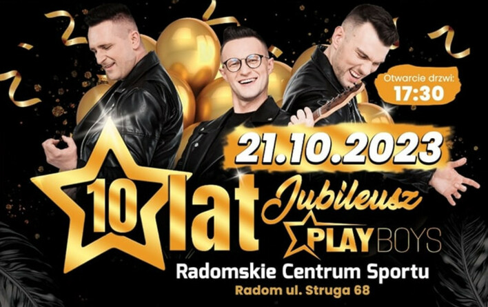 Jubileusz - 10 lat zespołu Playboys to będzie epicka impreza z gwiazdami disco polo!
