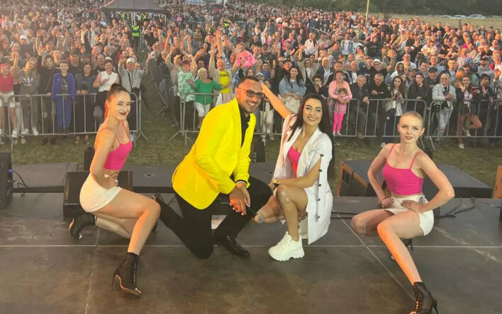 Justyna Lubas zachwycona „zagrałam najpiękniejszy koncert„ Tłumy na Koncercie Gwiazdy Disco Polo!
